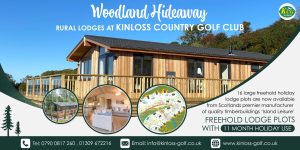 Woodland Hideaway, Rural Lodges at Kinloss Country Golf Club, Kinloss IV36 2UA